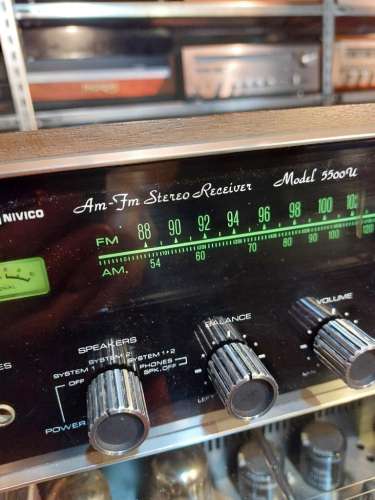 JVC Nivico Receiver Modell 5500 U seltener Receiver mit Holz Top Zustand !